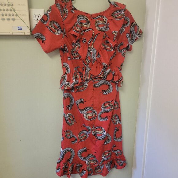 Sacred Hawk Snake Dress Size S - Picture 3 of 5